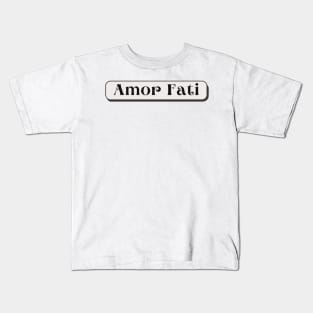 Amor Fati Nietzsche Kids T-Shirt